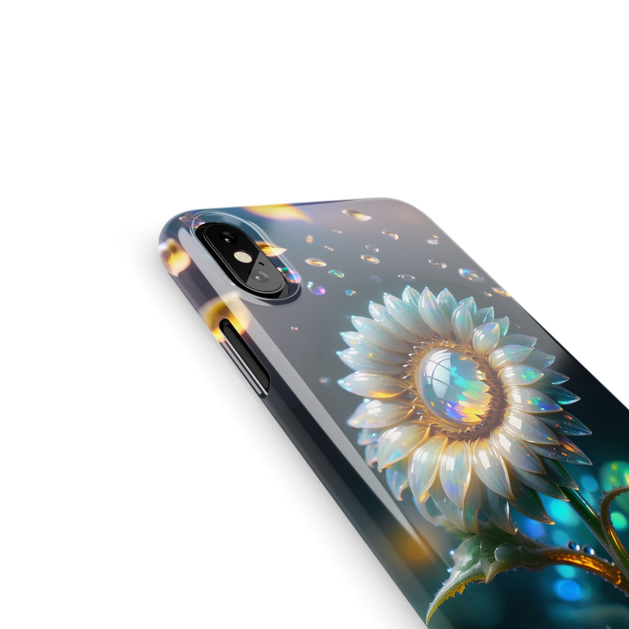 Sunshower | Crystal Flower Sunflower Case for iPhone XS Max