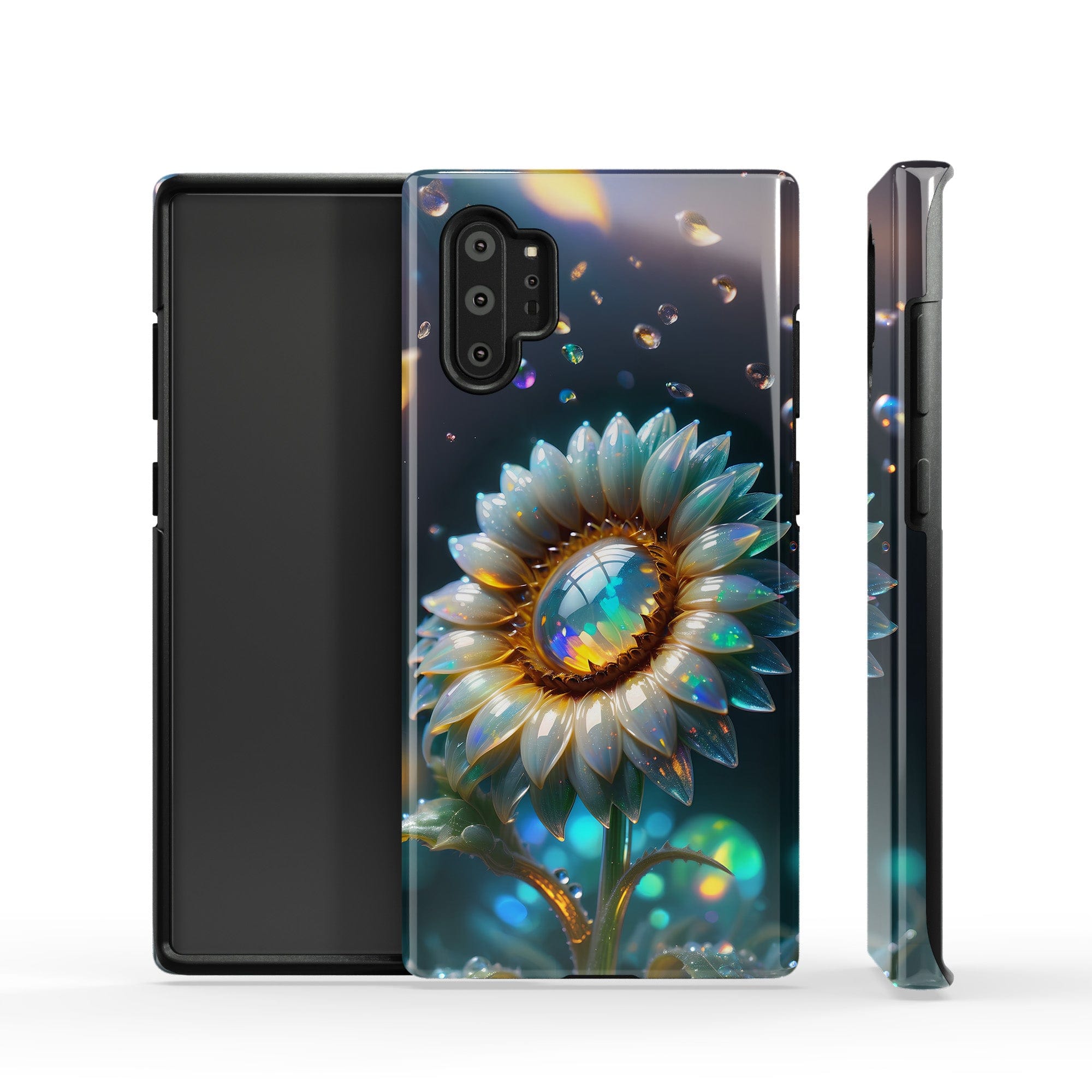 Sunshower | Crystal Flower Sunflower Samsung Case for Galaxy Note 10 Plus