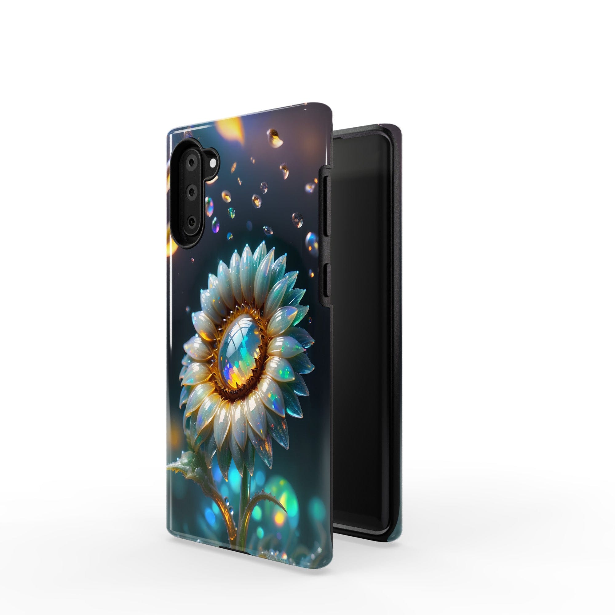 Sunshower | Crystal Flower Sunflower Samsung Case for Galaxy Note 10