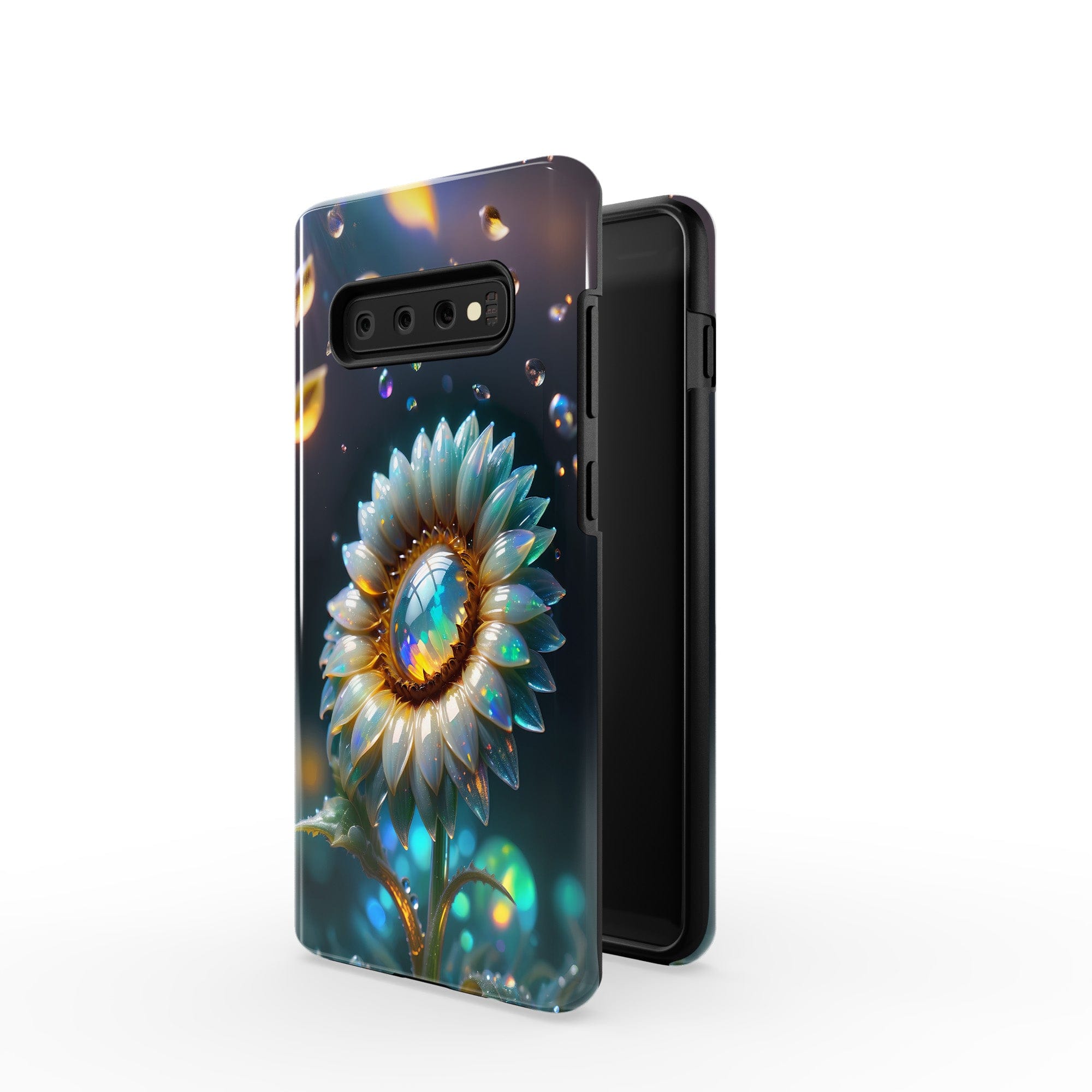 Sunshower | Crystal Flower Sunflower Samsung Case for Galaxy S10 Plus