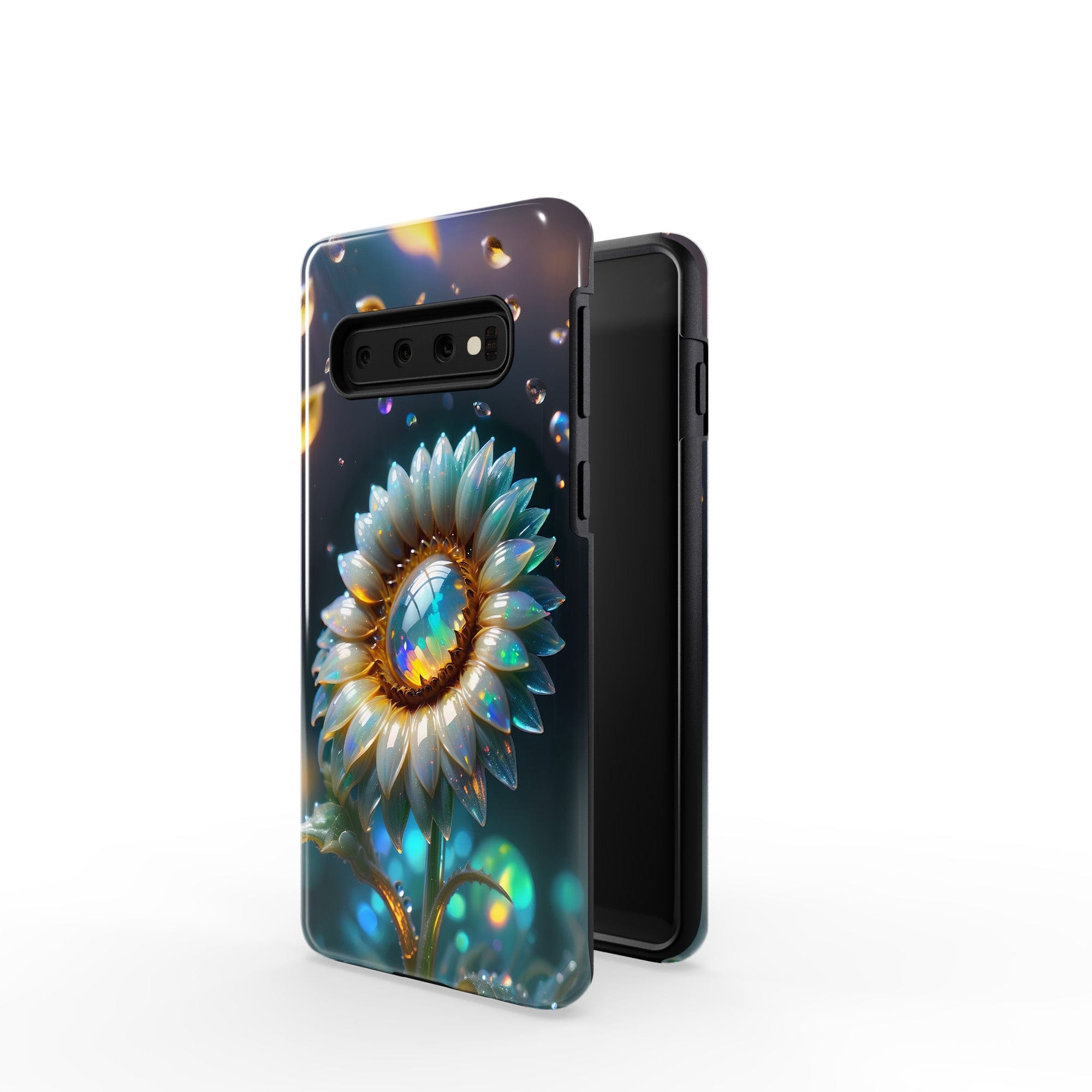 Sunshower | Crystal Flower Sunflower Samsung Case for Galaxy S10