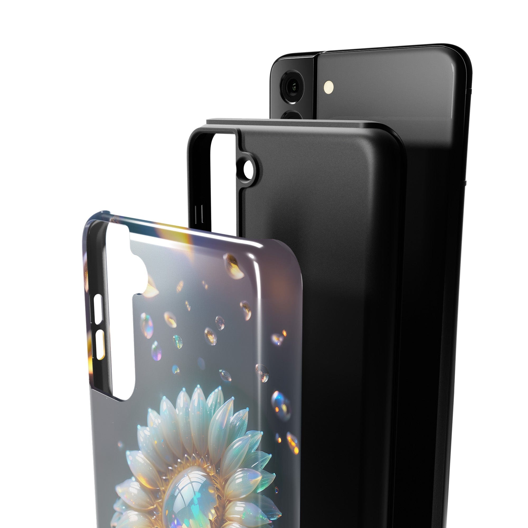 Sunshower | Crystal Flower Sunflower Samsung Case for Galaxy S21 Plus