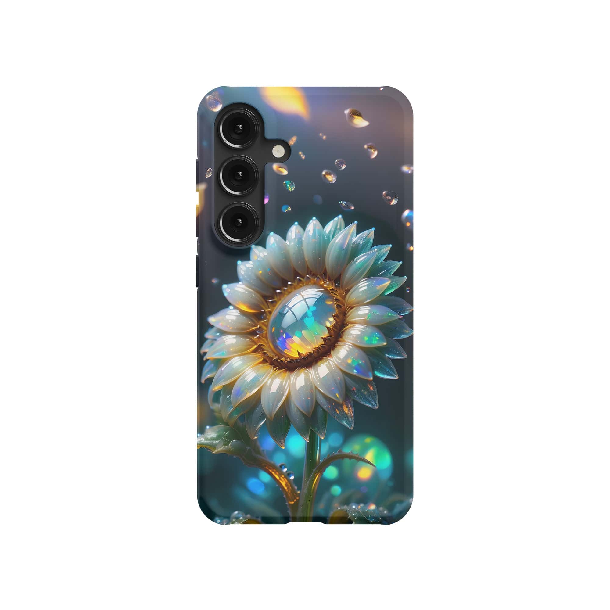 Sunshower | Crystal Flower Sunflower Samsung Case for Galaxy S24