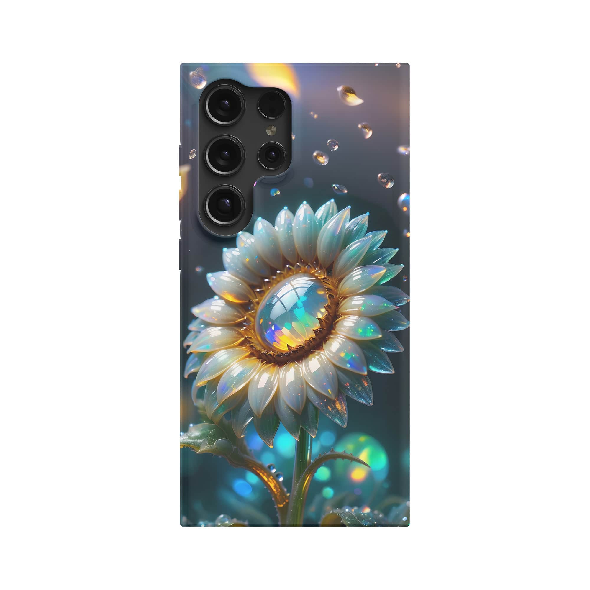 Sunshower | Crystal Flower Sunflower Samsung Case for Galaxy S24 Ultra