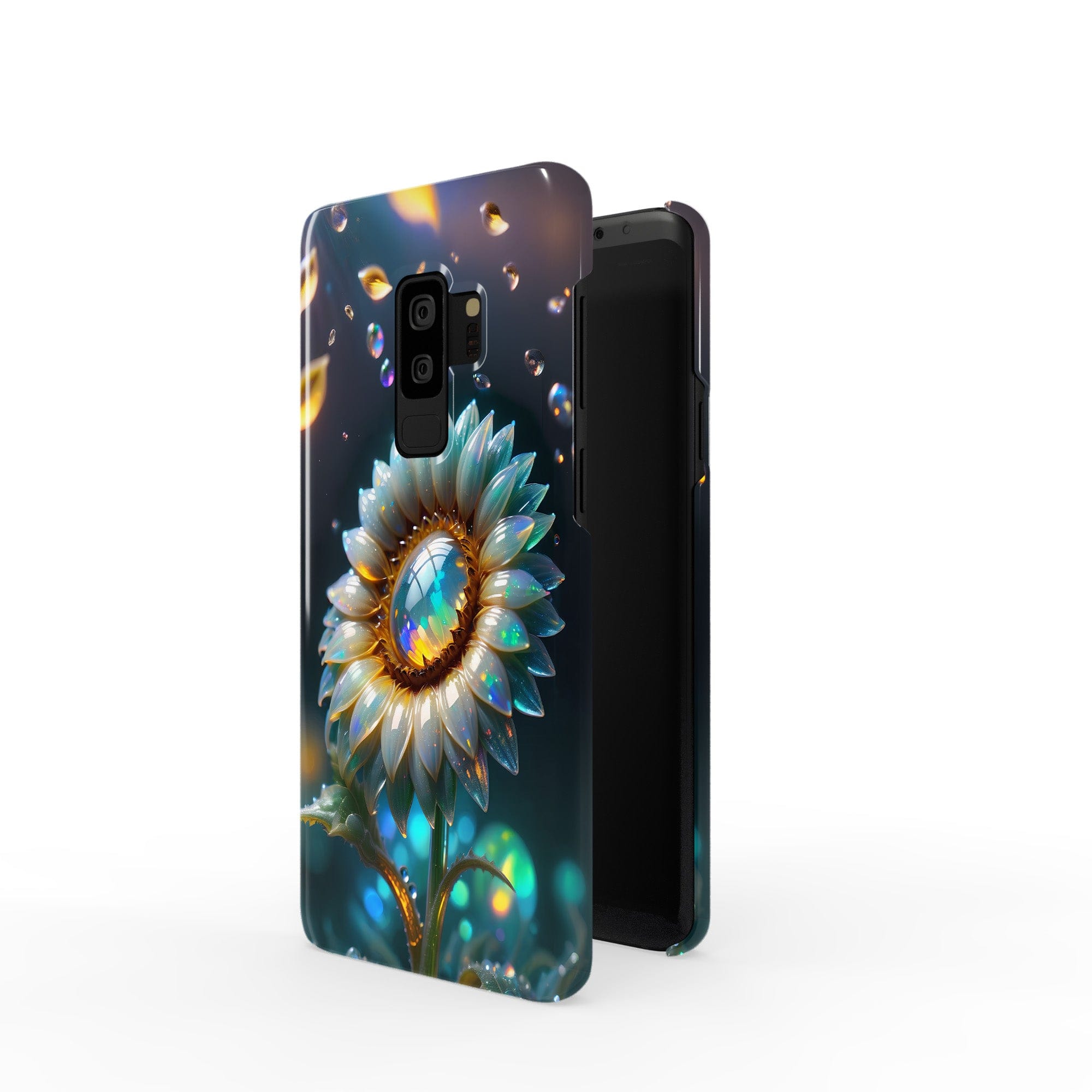 Sunshower | Crystal Flower Sunflower Samsung Case for Galaxy S9 Plus