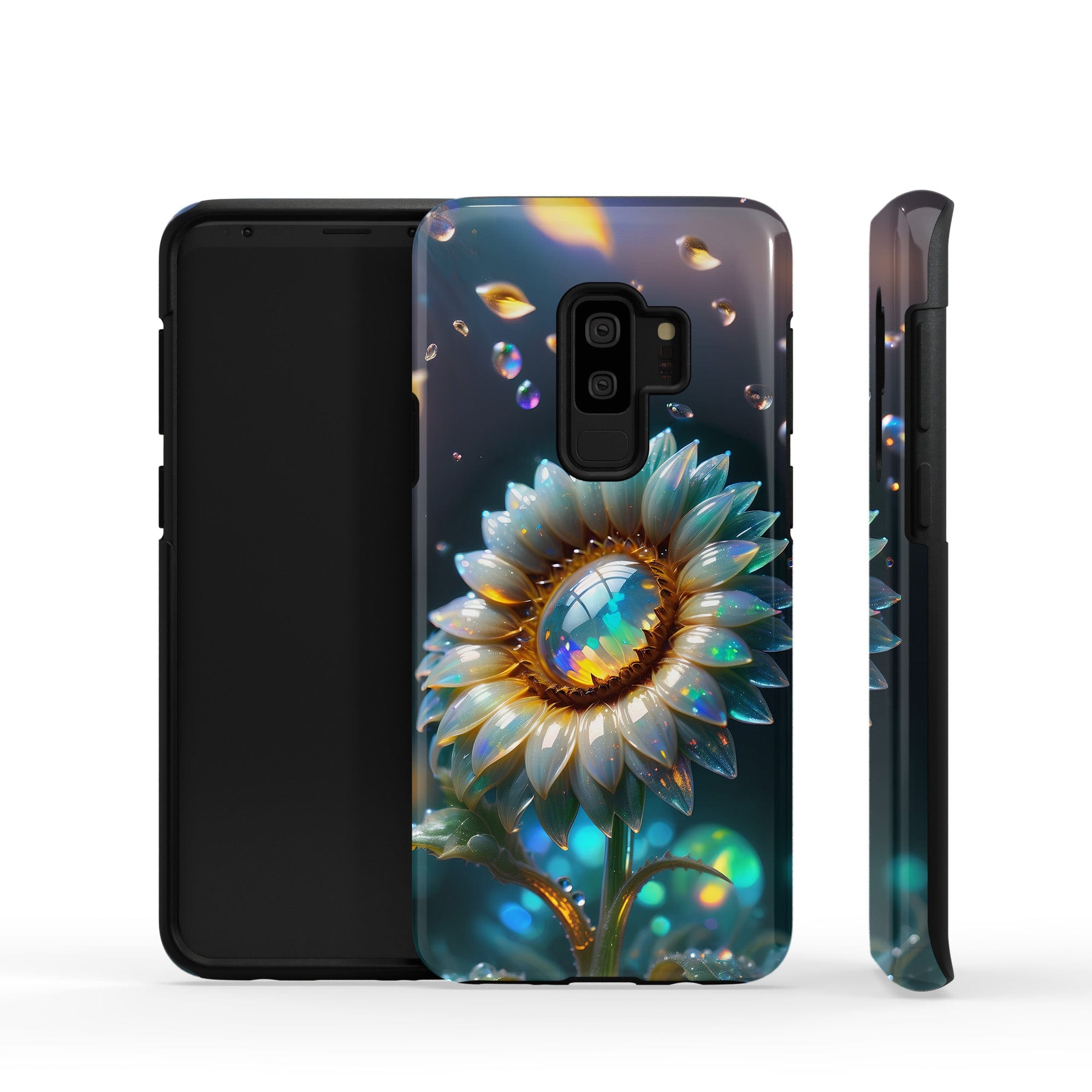 Sunshower | Crystal Flower Sunflower Samsung Case for Galaxy S9 Plus