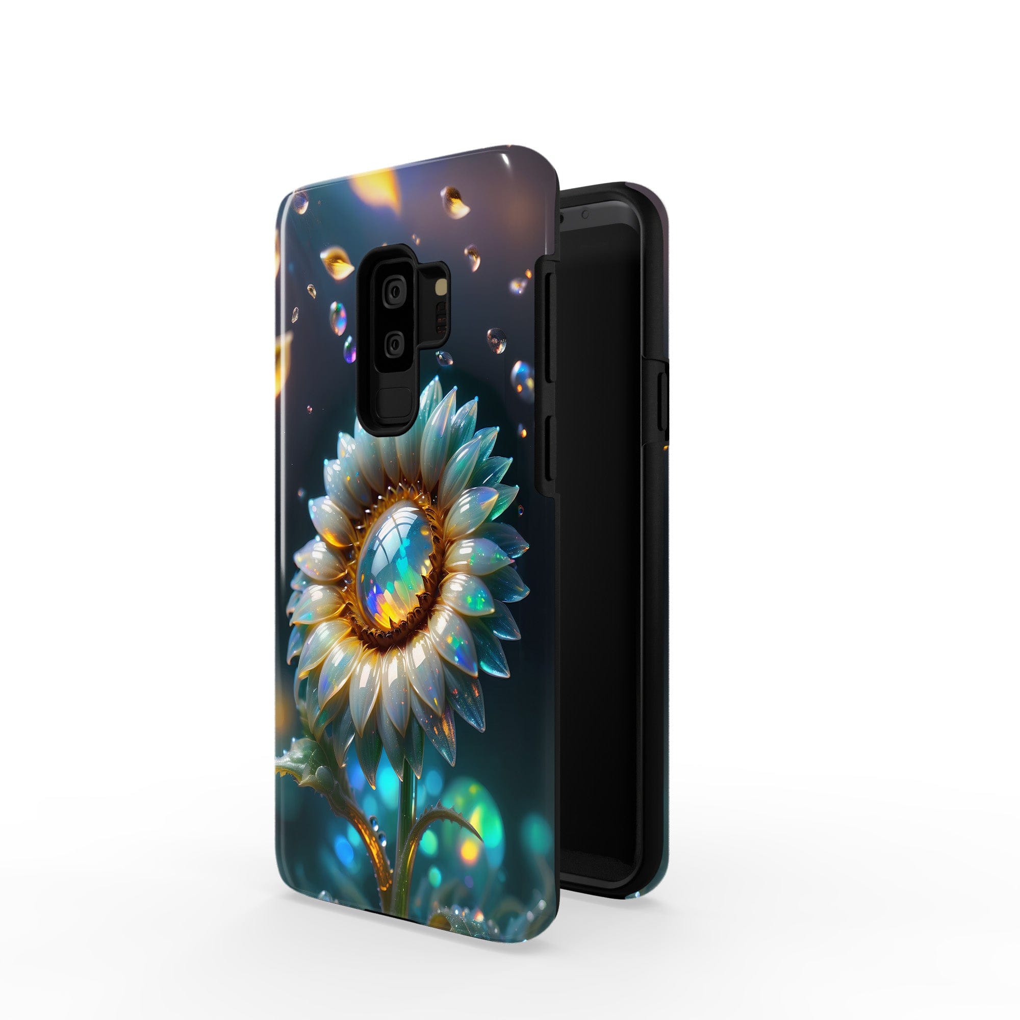 Sunshower | Crystal Flower Sunflower Samsung Case for Galaxy S9 Plus