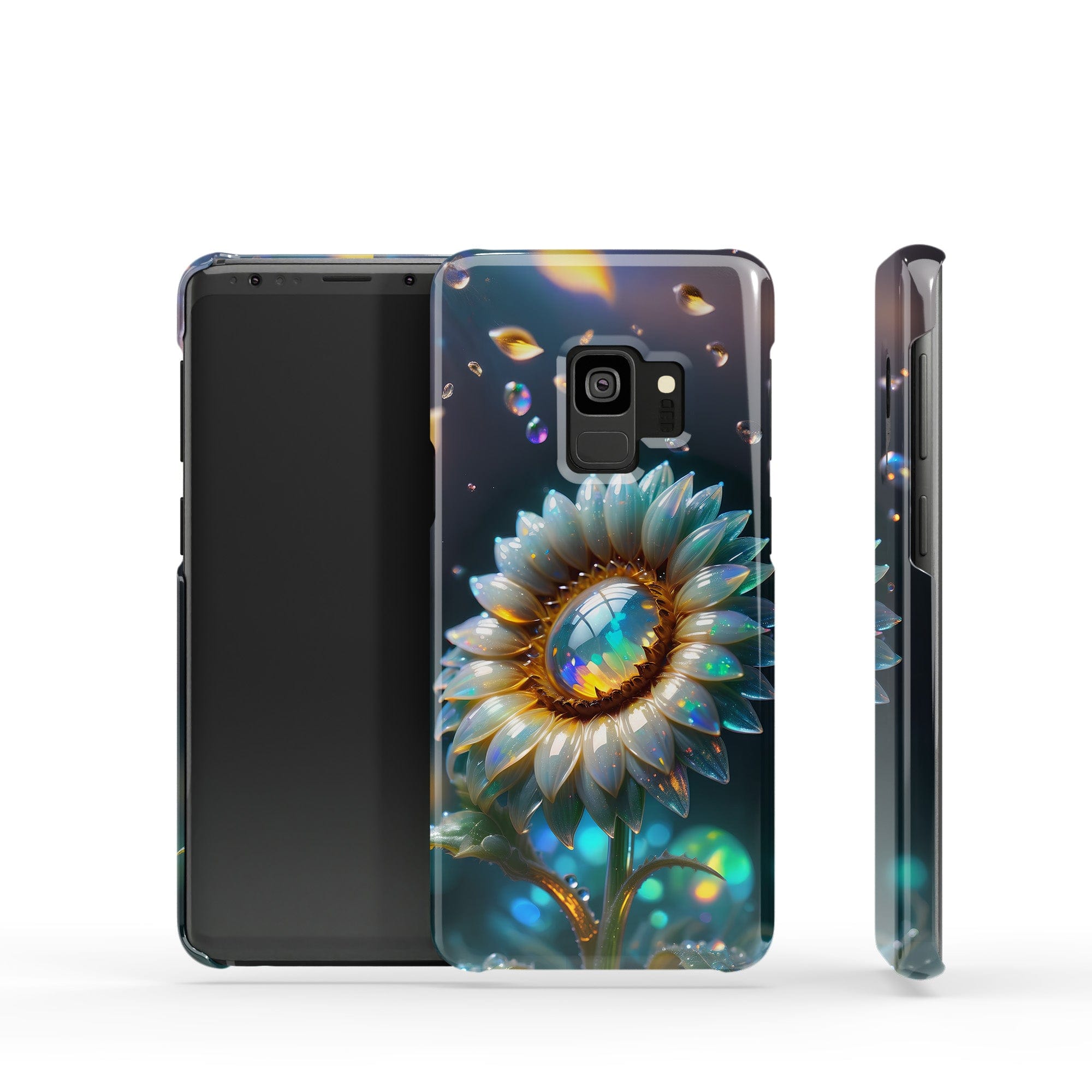 Sunshower | Crystal Flower Sunflower Samsung Case for Galaxy S9 Plus