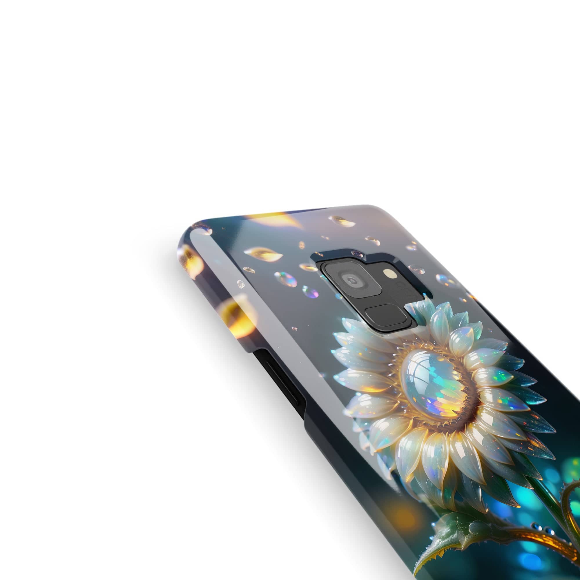 Sunshower | Crystal Flower Sunflower Samsung Case for Galaxy S9 Plus