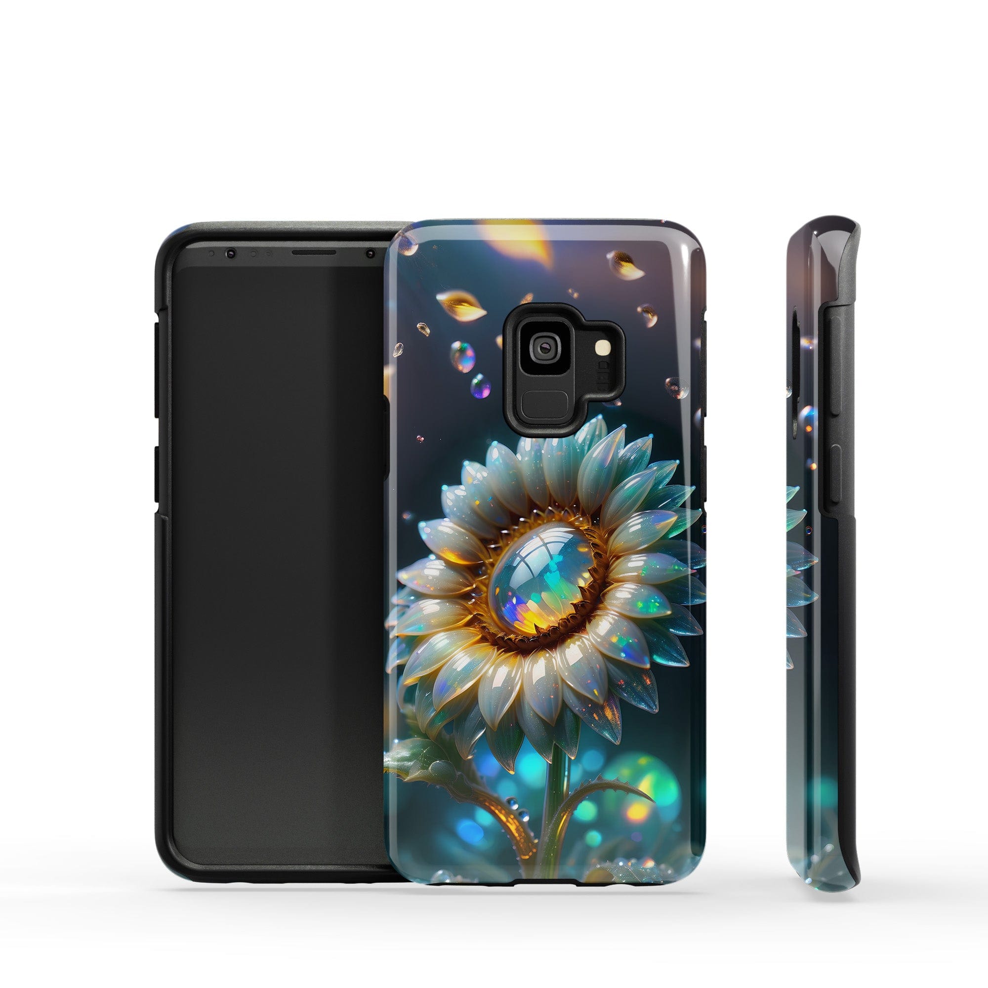 Sunshower | Crystal Flower Sunflower Samsung Case for Galaxy S9 Plus