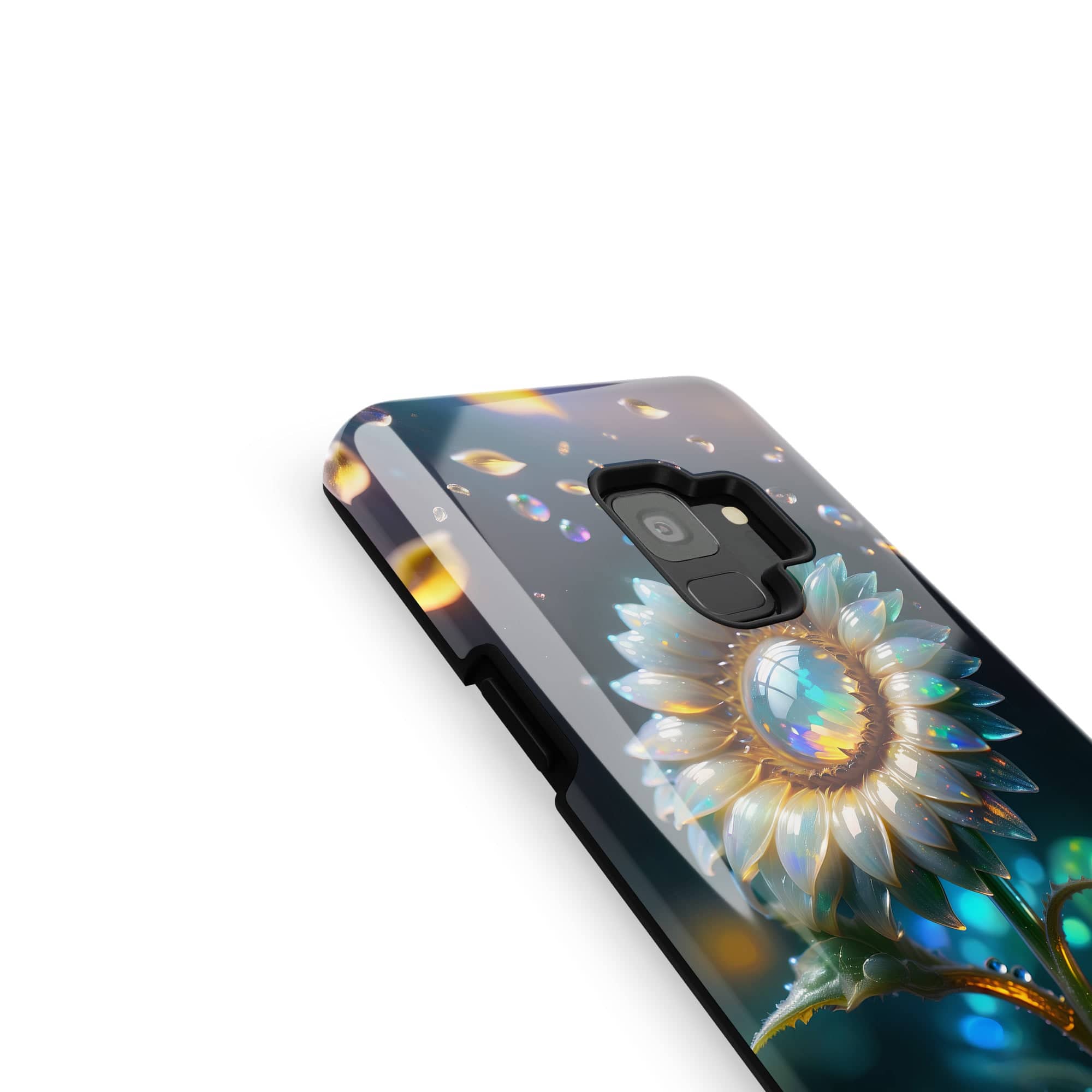 Sunshower | Crystal Flower Sunflower Samsung Case for Galaxy S9 Plus