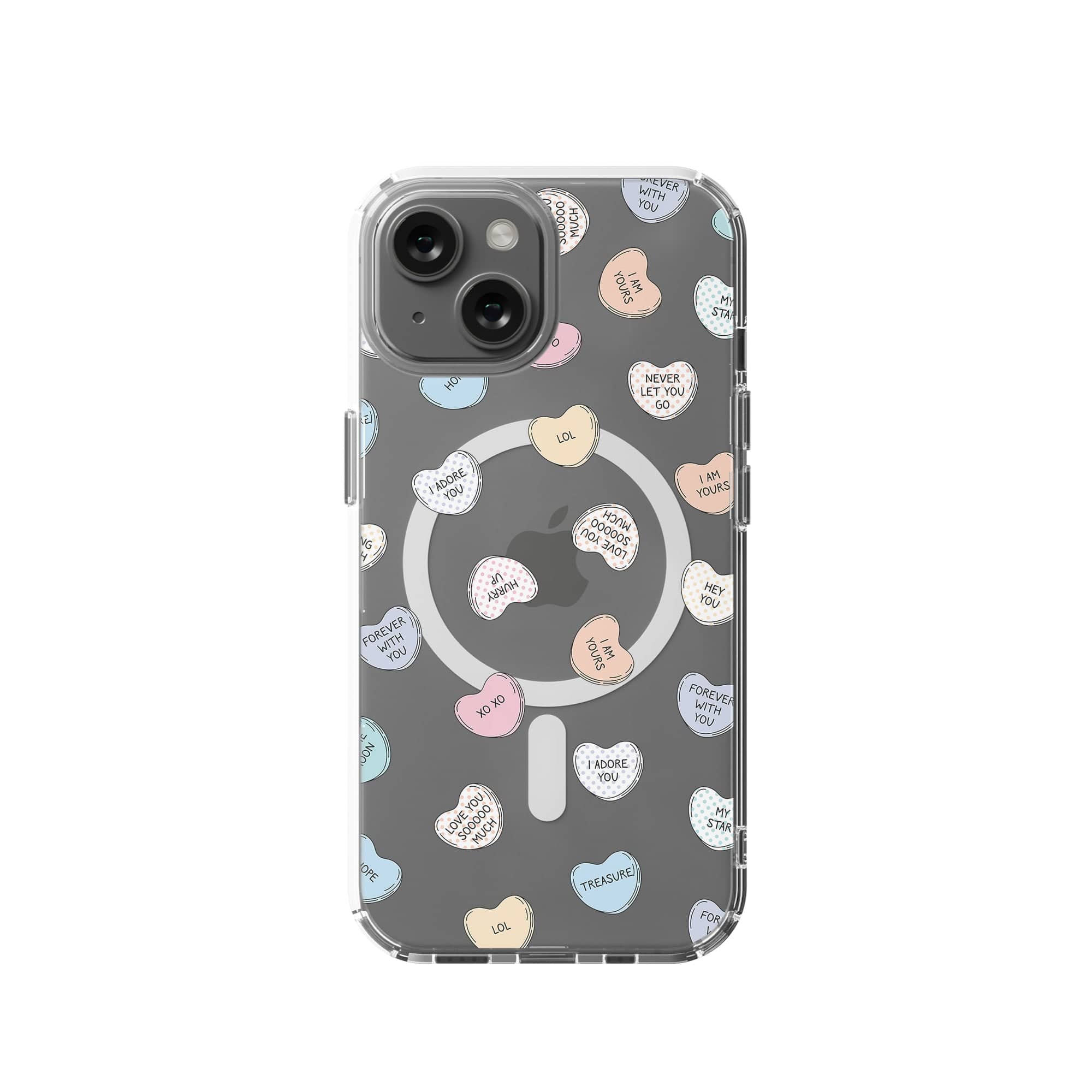 Sweet Nothings | Candy Hearts Case for iPhone 15