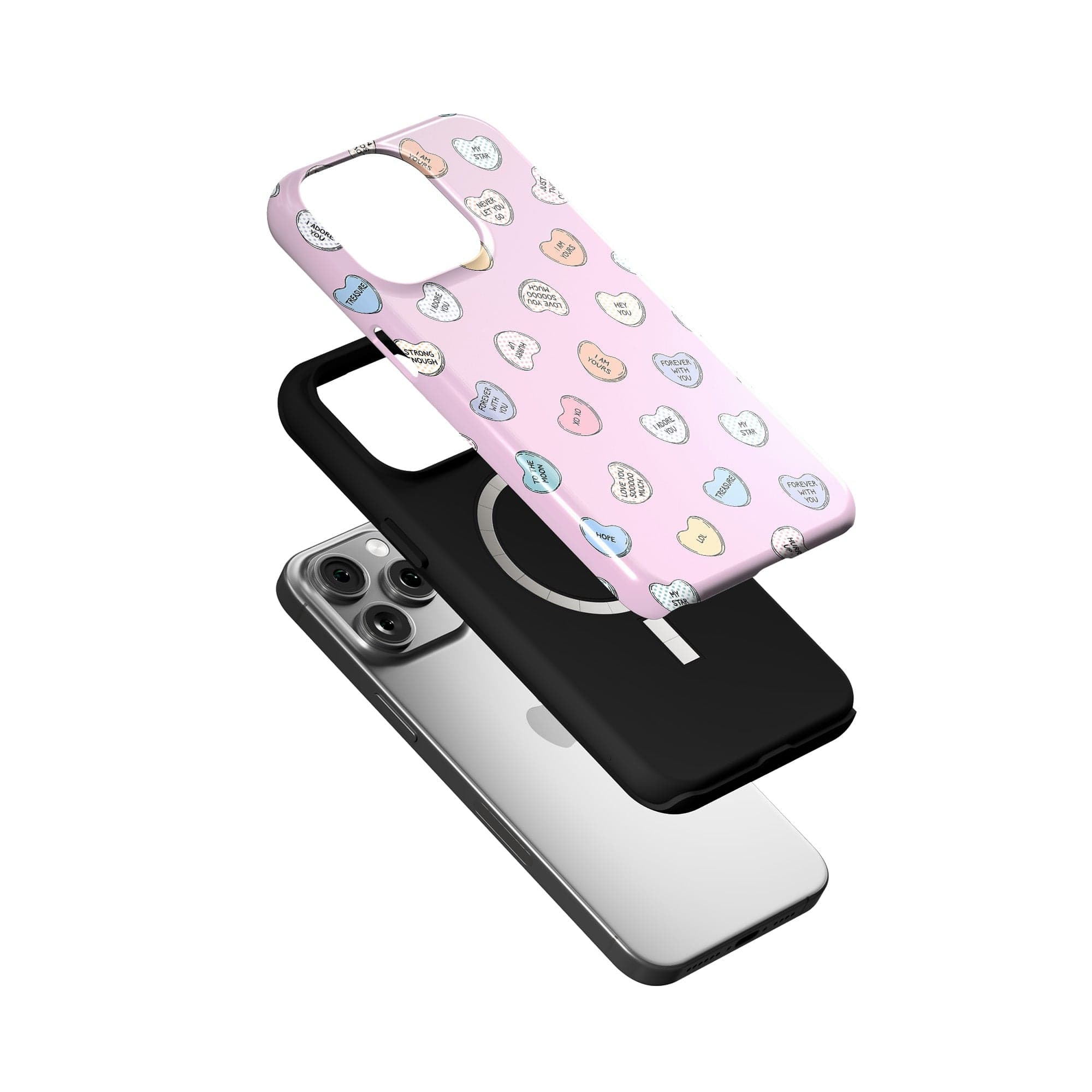 Sweet Nothings | Candy Hearts Case for iPhone 15 Pro Max