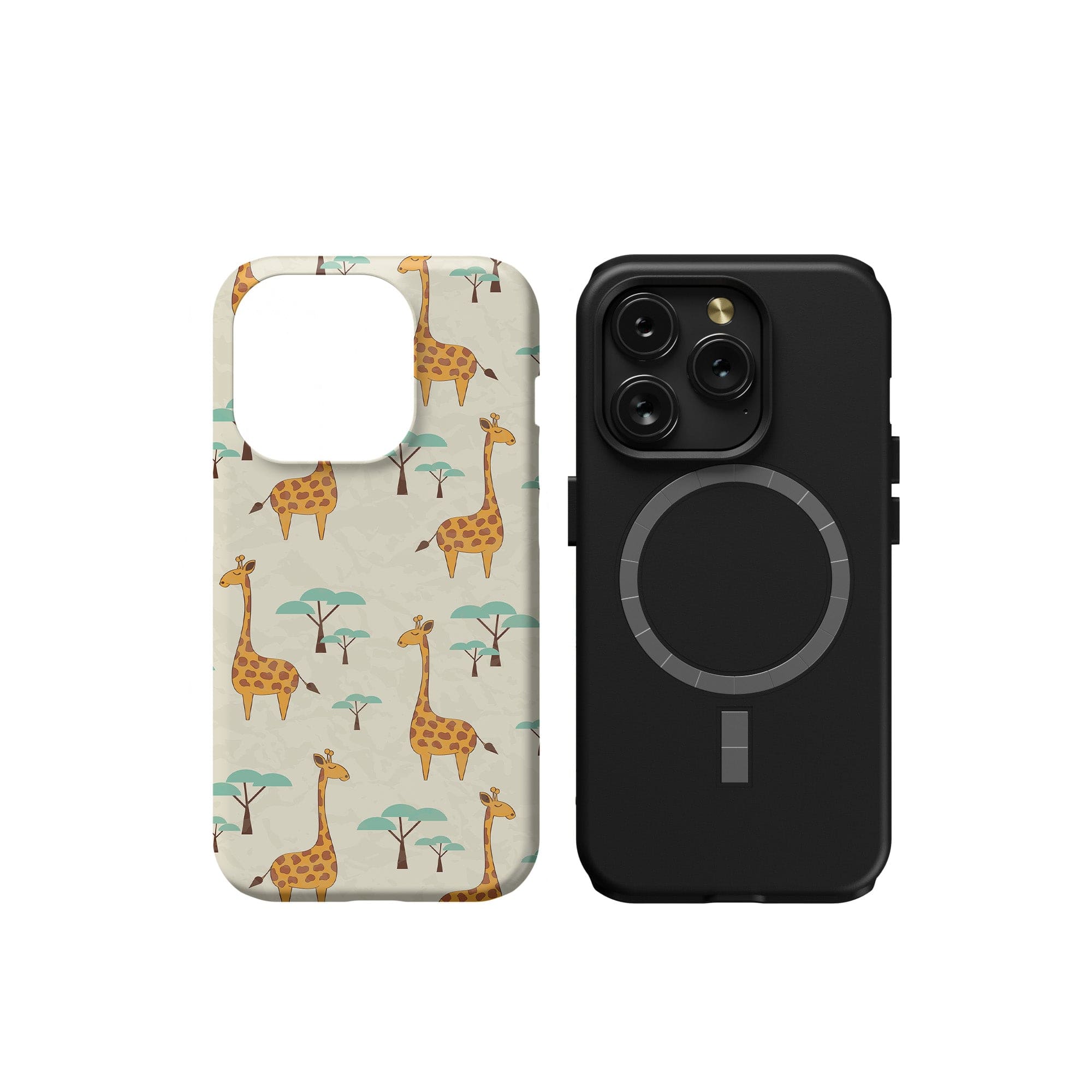 Towering Savannah | Giraffe Case for iPhone 15 Pro