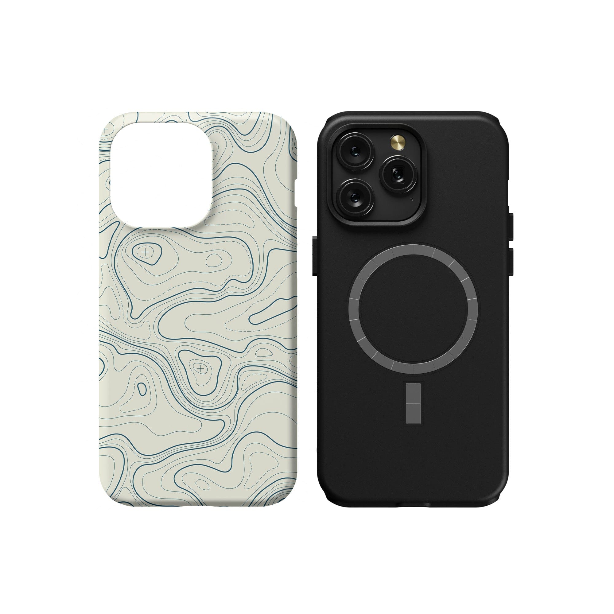 Treasure Island | Abstract Lines Pattern Case for iPhone 15 Pro Max