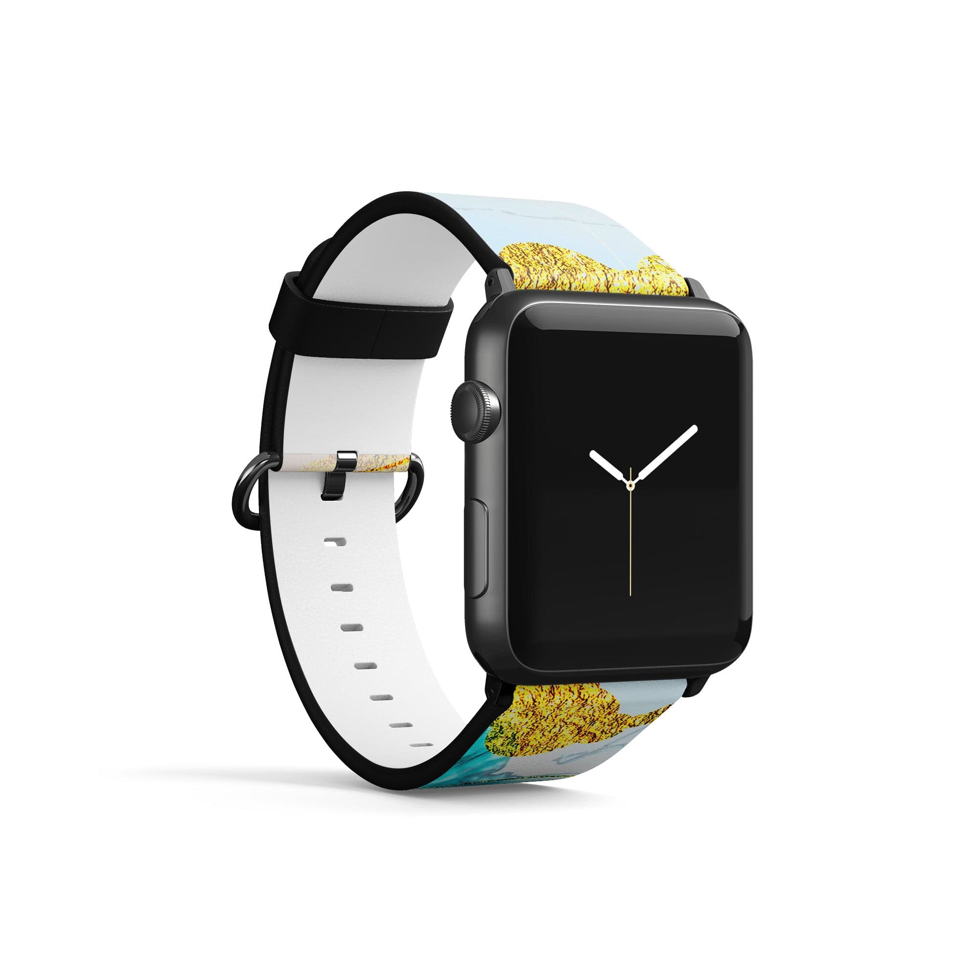 24K Magic | Marble Apple Watch Band for 38/40/41 mm Watch in Black