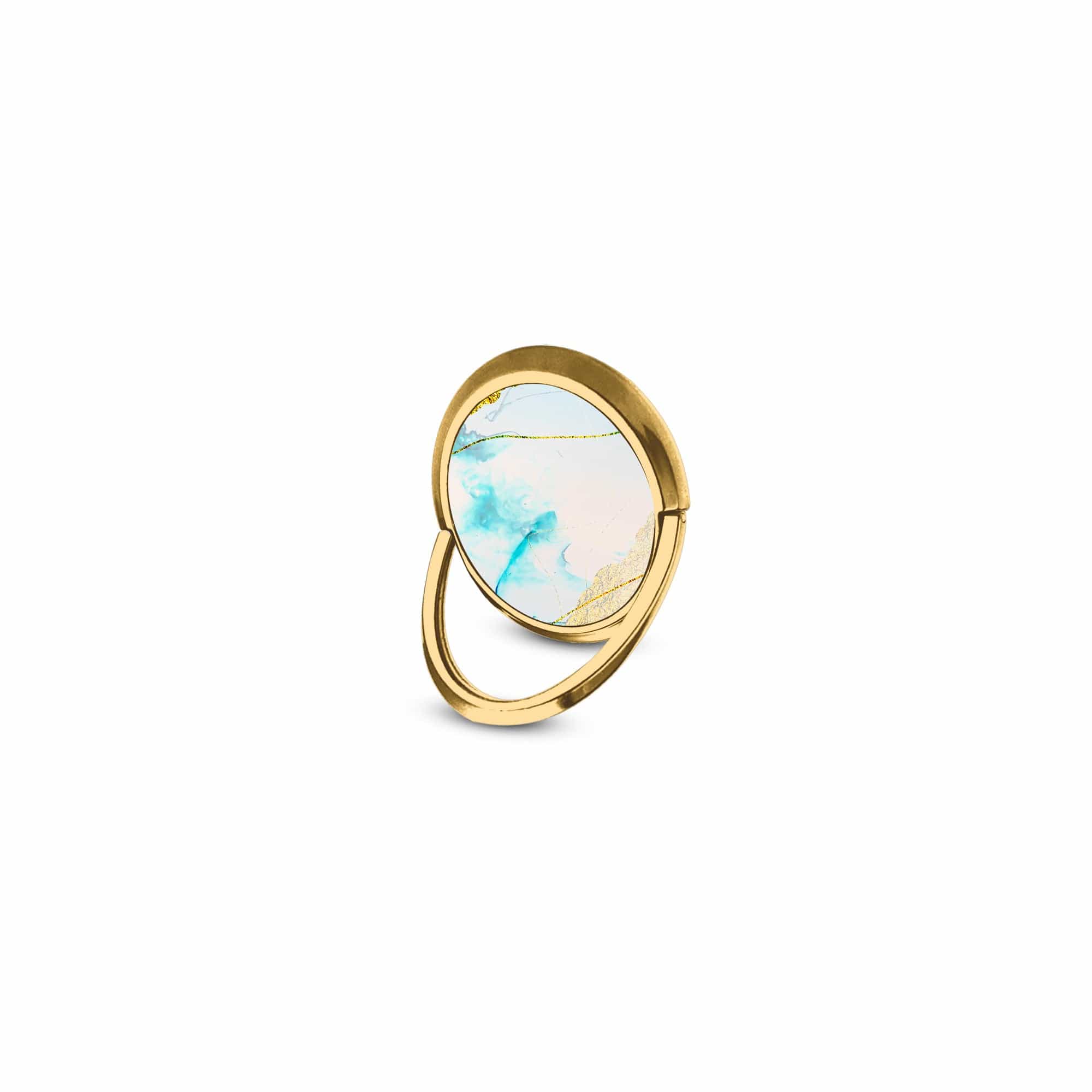 24K Magic | Marble Ring Holder in Gold