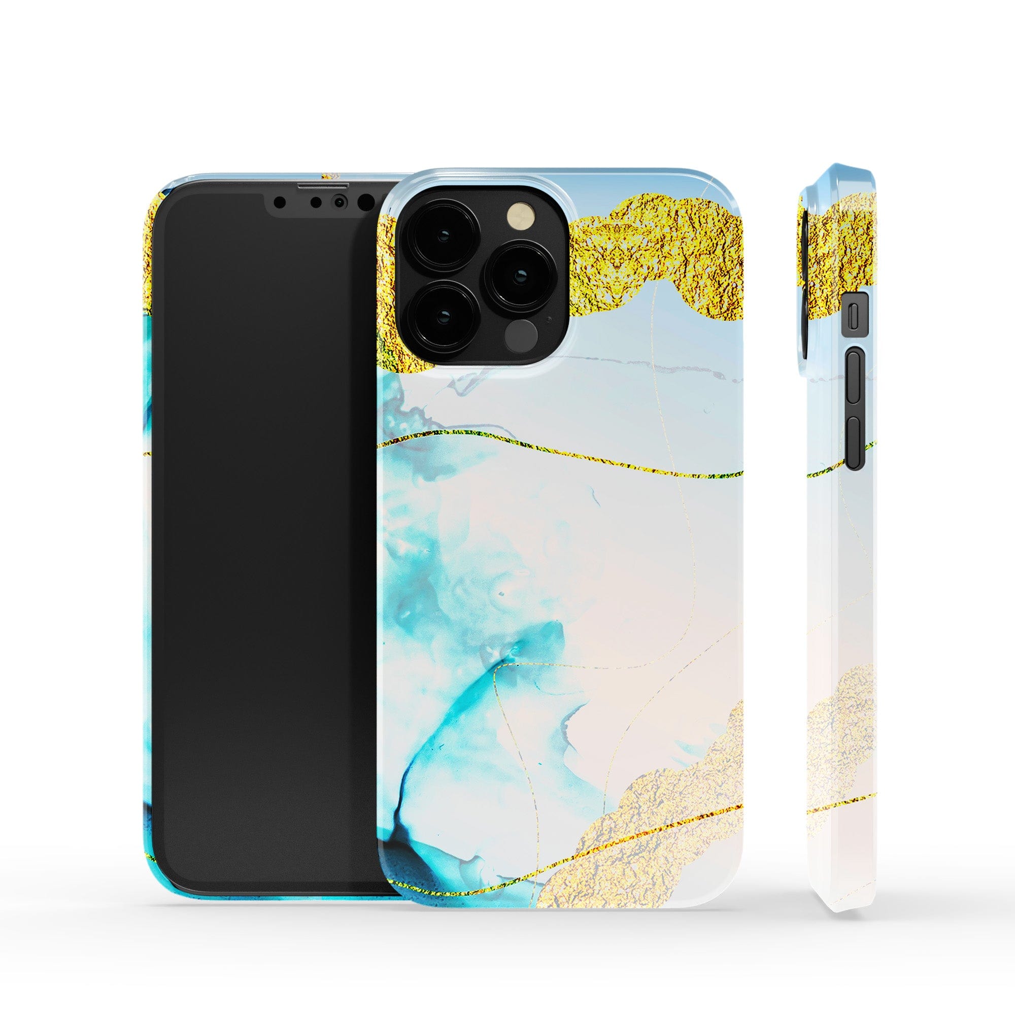 24K Magic | Marble Case Slim for iPhone 13 Pro Max