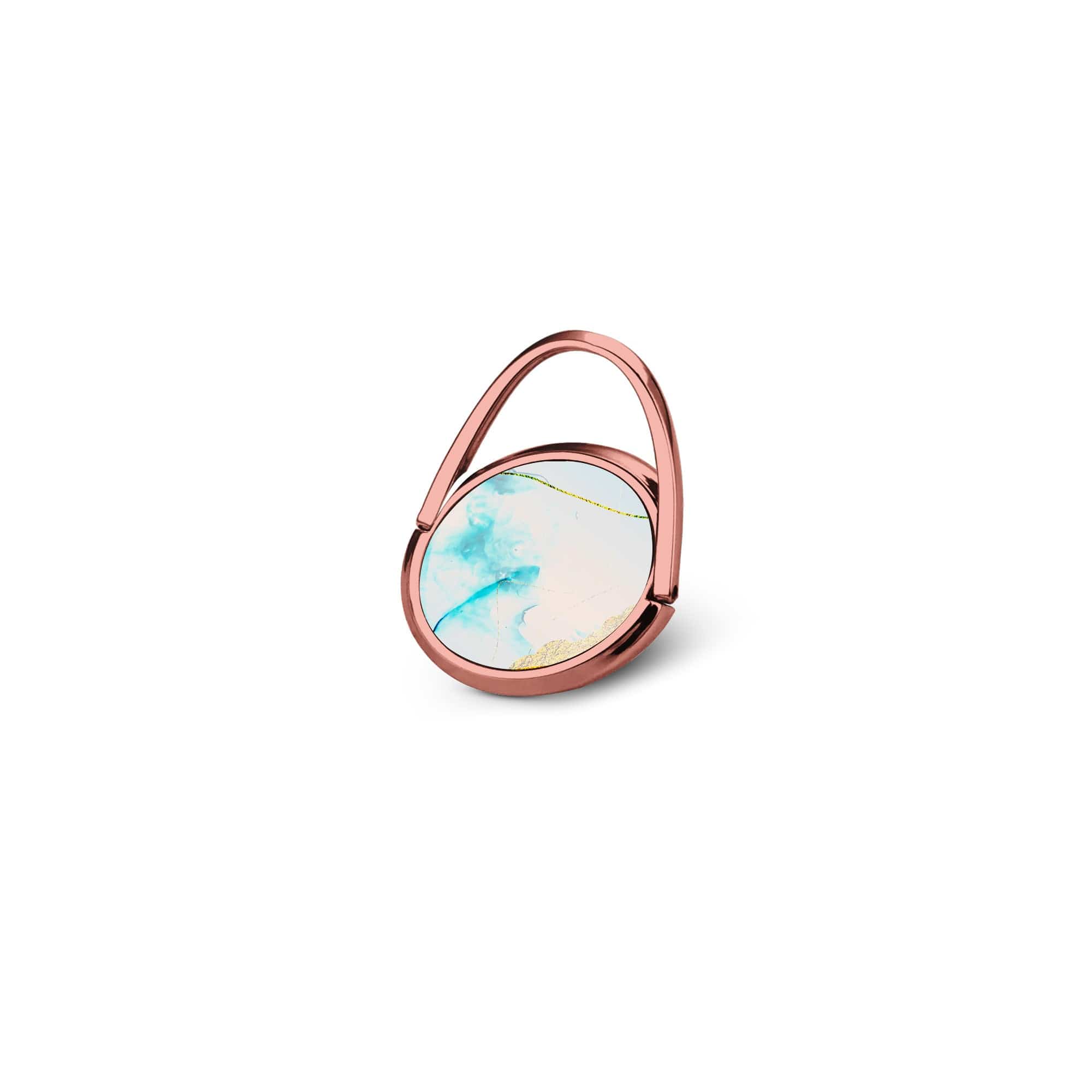 24K Magic | Marble Ring Holder in Rose Gold