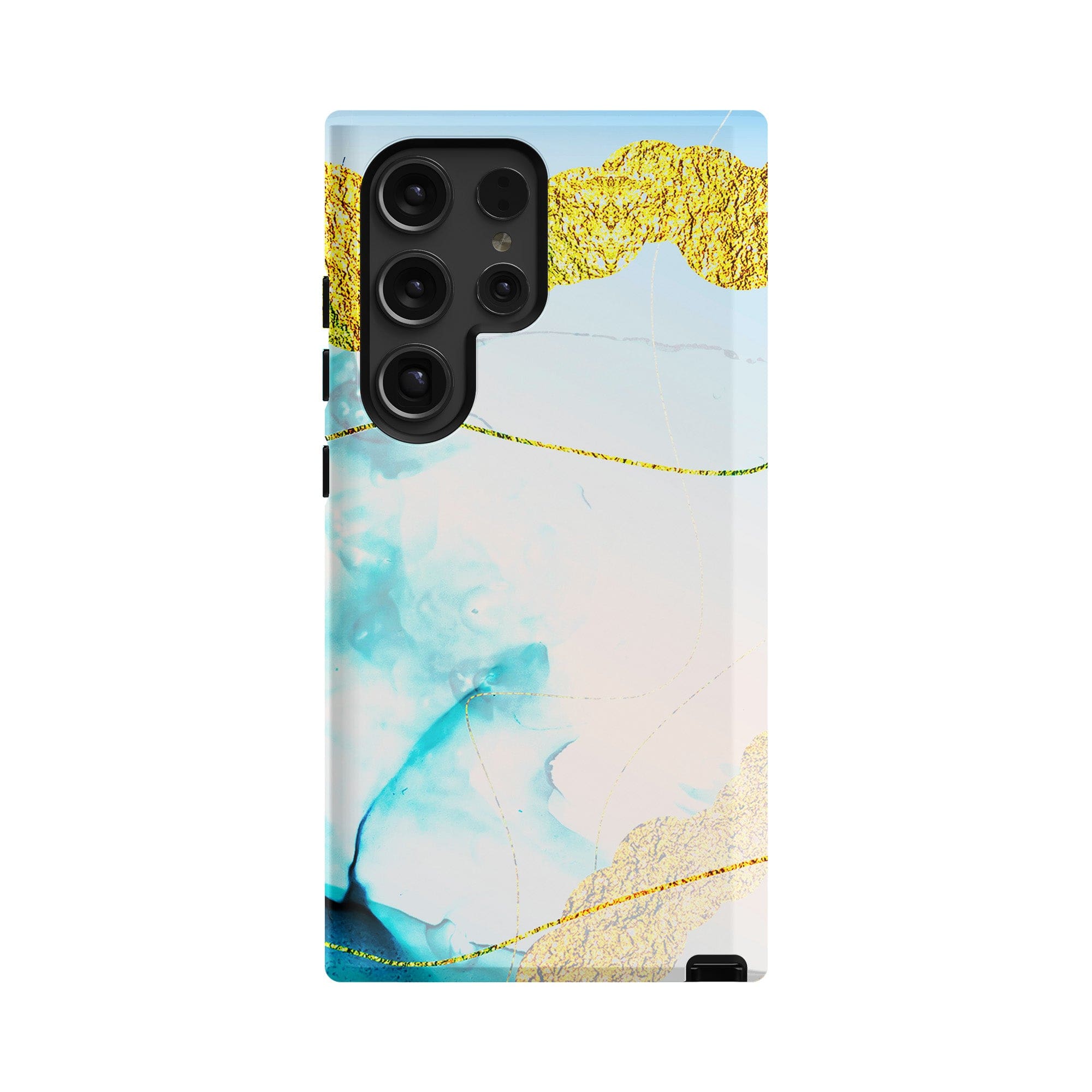 24K Magic | Marble Samsung Case Tough for Galaxy S24 Ultra