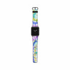 Against The Wall | Tie Dye Apple Watch Band for 38/40/41 mm Watch in Black