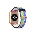 Against The Wall | Tie Dye Apple Watch Band for 38/40/41 mm Watch in Gold