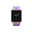 Against The Wall | Tie Dye Apple Watch Band for 38/40/41 mm Watch in Silver