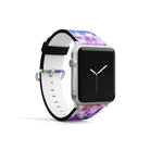 Against The Wall | Tie Dye Apple Watch Band for 38/40/41 mm Watch in Silver