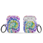 Against The Wall | Tie Dye Apple AirPods Case for AirPods 1&2 Black