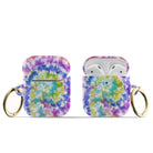 Against The Wall | Tie Dye Apple AirPods Case for AirPods 1&2 Gold