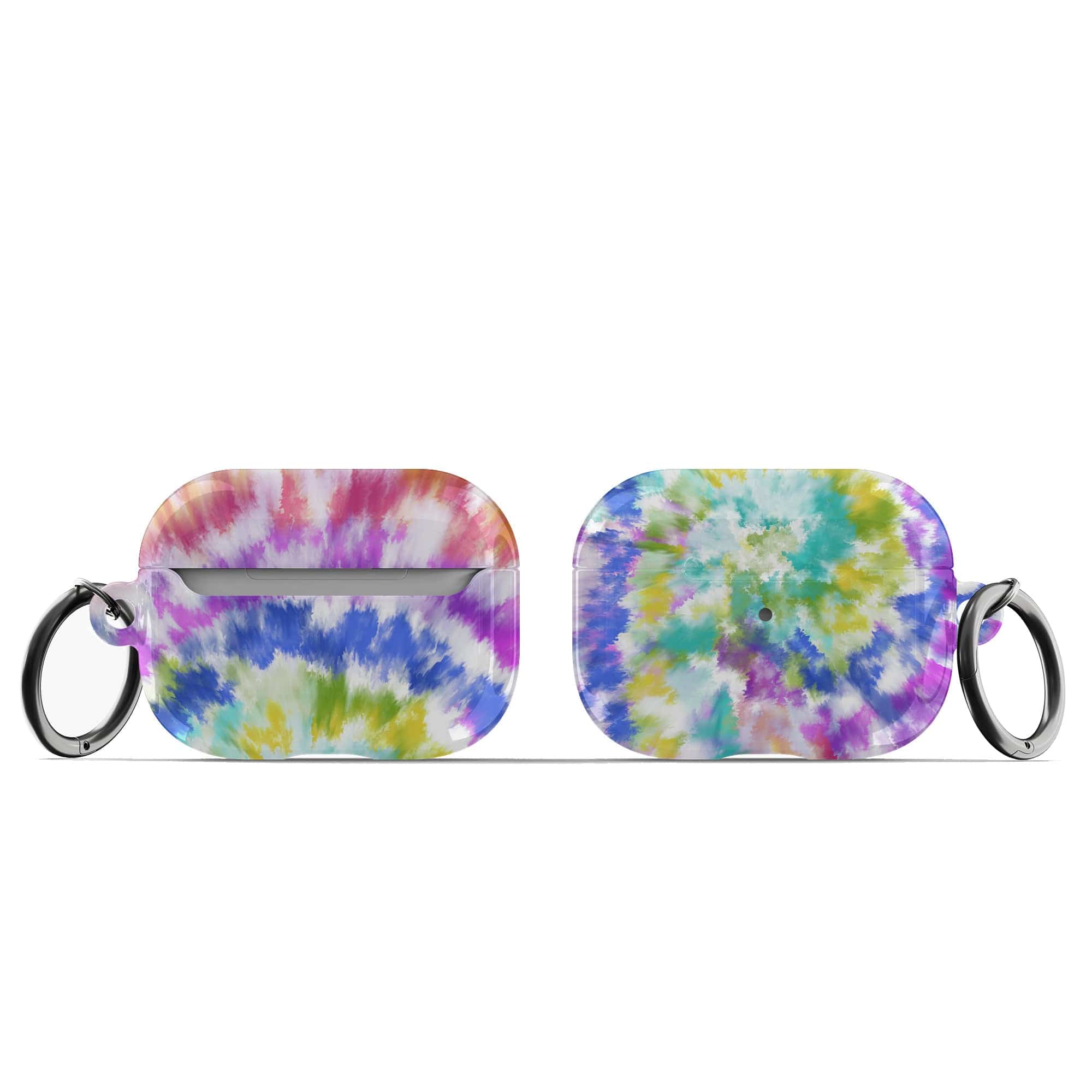 Against The Wall | Tie Dye Apple AirPods Case for AirPods 3 & AirPods Pro 1&2 Black