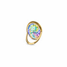 Against The Wall | Tie Dye Ring Holder in Gold