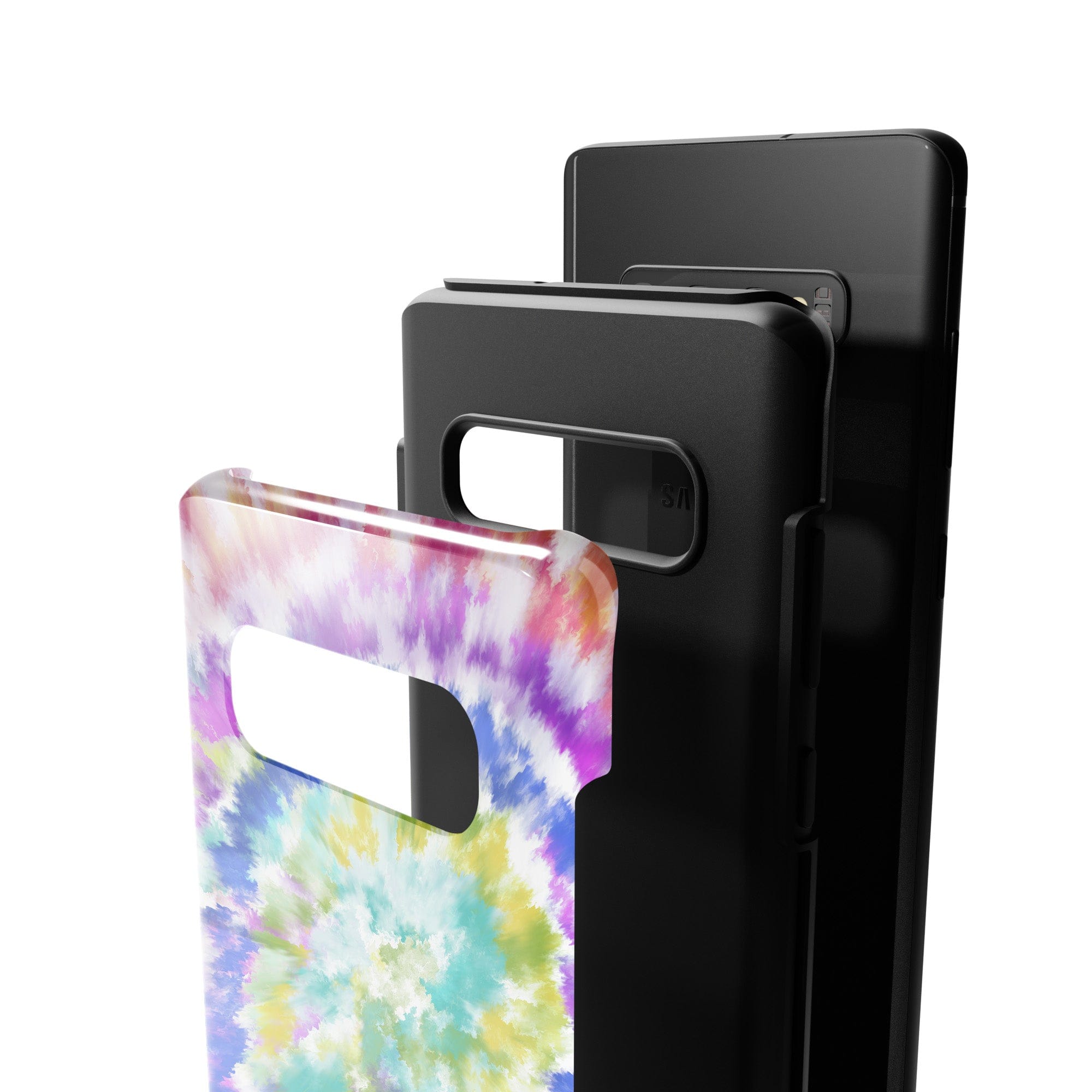 Against the Wall | Tie Dye Samsung Case Tough for Galaxy S10 Plus 