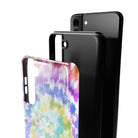 Against the Wall | Tie Dye Samsung Case Tough for Galaxy S21 Plus