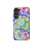 Against the Wall | Tie Dye Samsung Case Tough for Galaxy S23 Plus