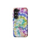 Against the Wall | Tie Dye Samsung Case Tough for Galaxy S23 Ultra