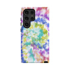 Against the Wall | Tie Dye Samsung Case Tough for Galaxy S24 Ultra