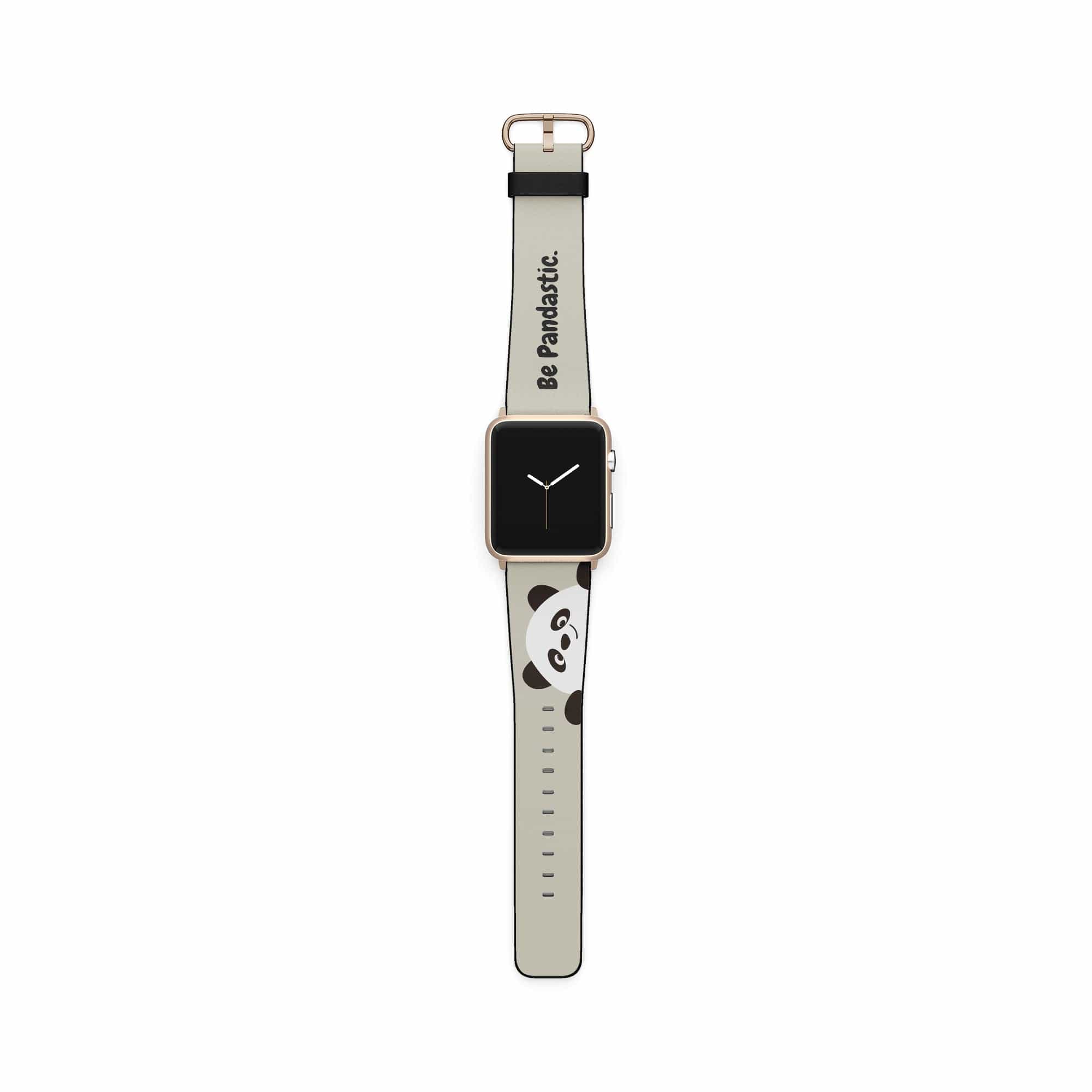 Be Pandatastic | Minimalistic Panda Apple Watch Band for 38/40/41 mm Watch in Gold