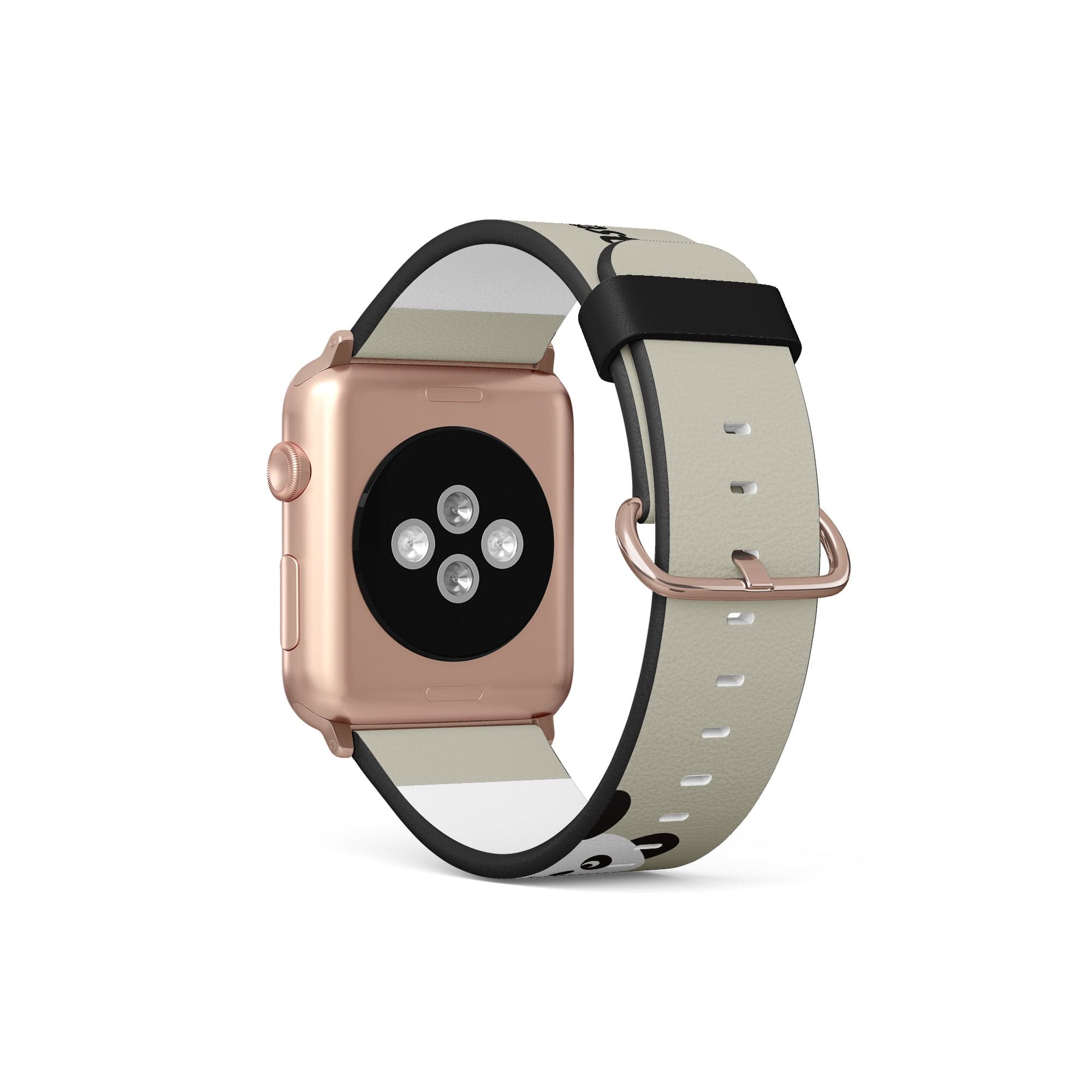 Be Pandatastic | Minimalistic Panda Apple Watch Band for 38/40/41 mm Watch in Rose Gold