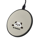 Be Pandatastic | Minimalistic Panda Wireless Charging Pad in Black