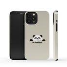 Be Pandatastic | Minimalistic Panda Case Clear for iPhone SE (2022 & 2022)