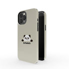 Be Pandatastic | Minimalistic Panda Case Clear for iPhone XS Max