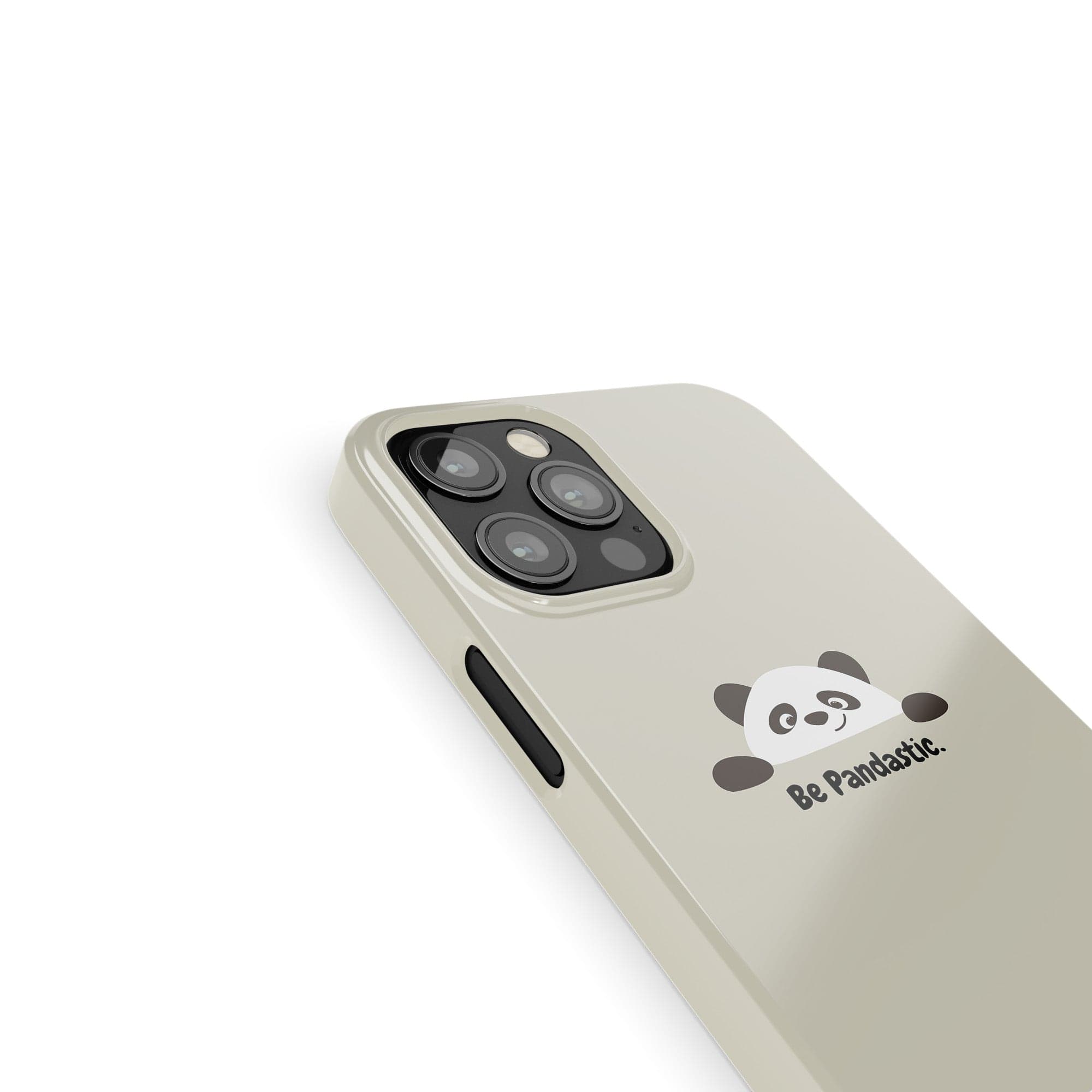 Be Pandatastic | Minimalistic Panda Case Clear for iPhone XR