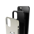 Be Pandatastic | Minimalistic Panda Case Clear for iPhone X/XS