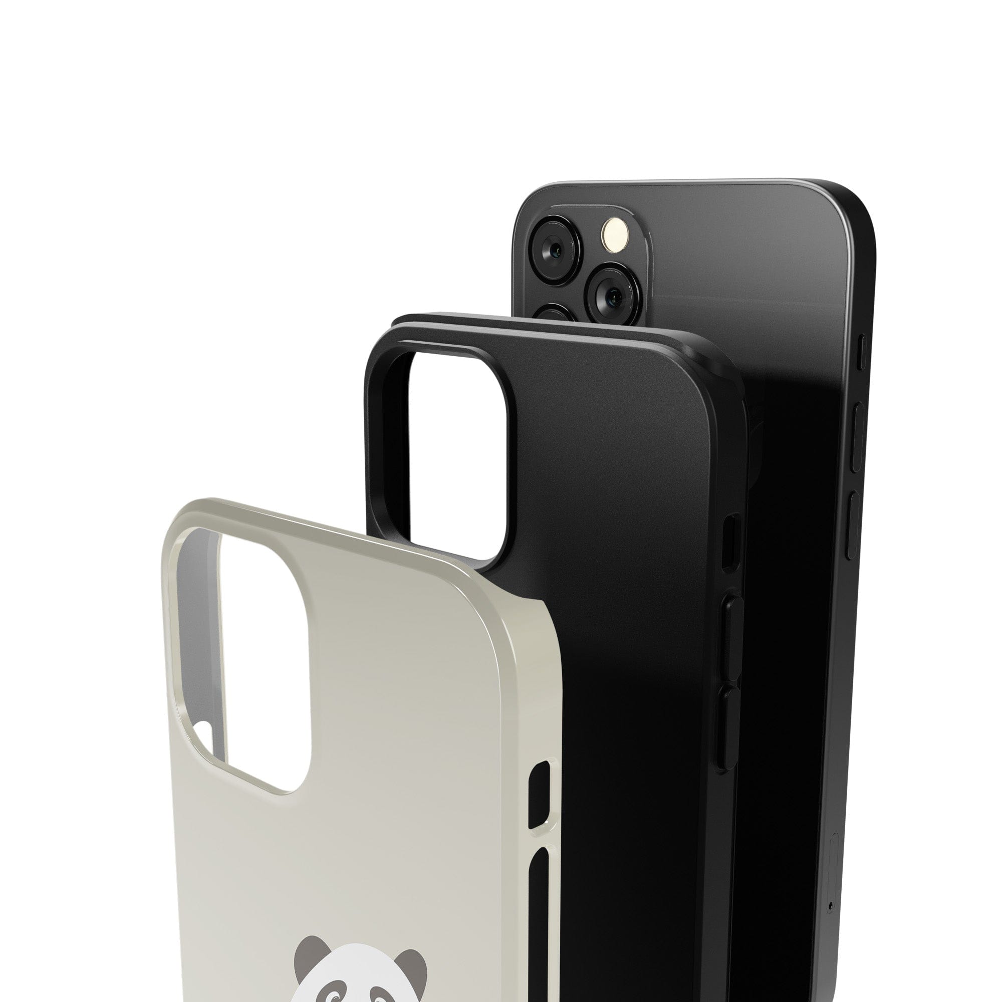 Be Pandatastic | Minimalistic Panda Case Clear for iPhone X/XS