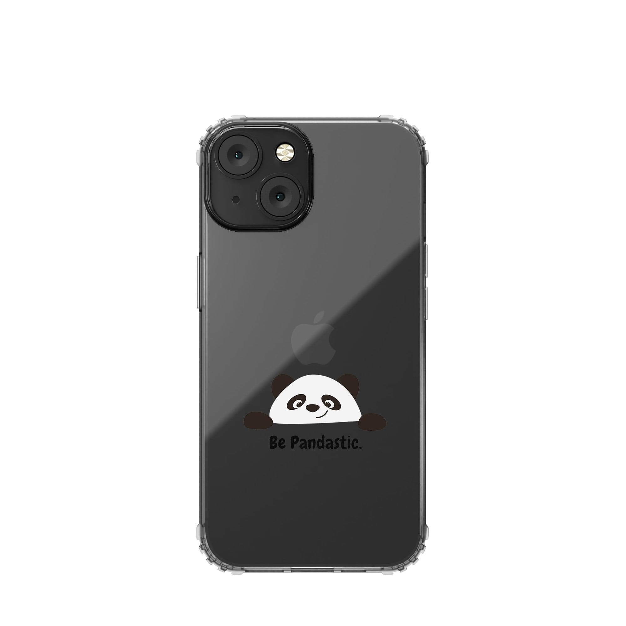 Be Pandatastic | Minimalistic Panda Case Clear for iPhone 12 Mini