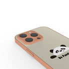 Be Pandatastic | Minimalistic Panda Precious Metals Case in Rose Gold