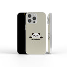 Be Pandatastic | Minimalistic Panda Precious Metals Case in Silver