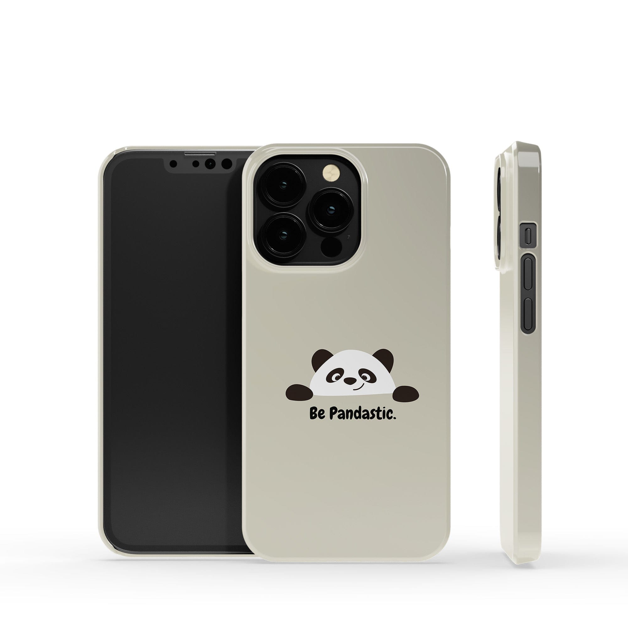 Be Pandatastic | Minimalistic Panda Case Clear for iPhone 13