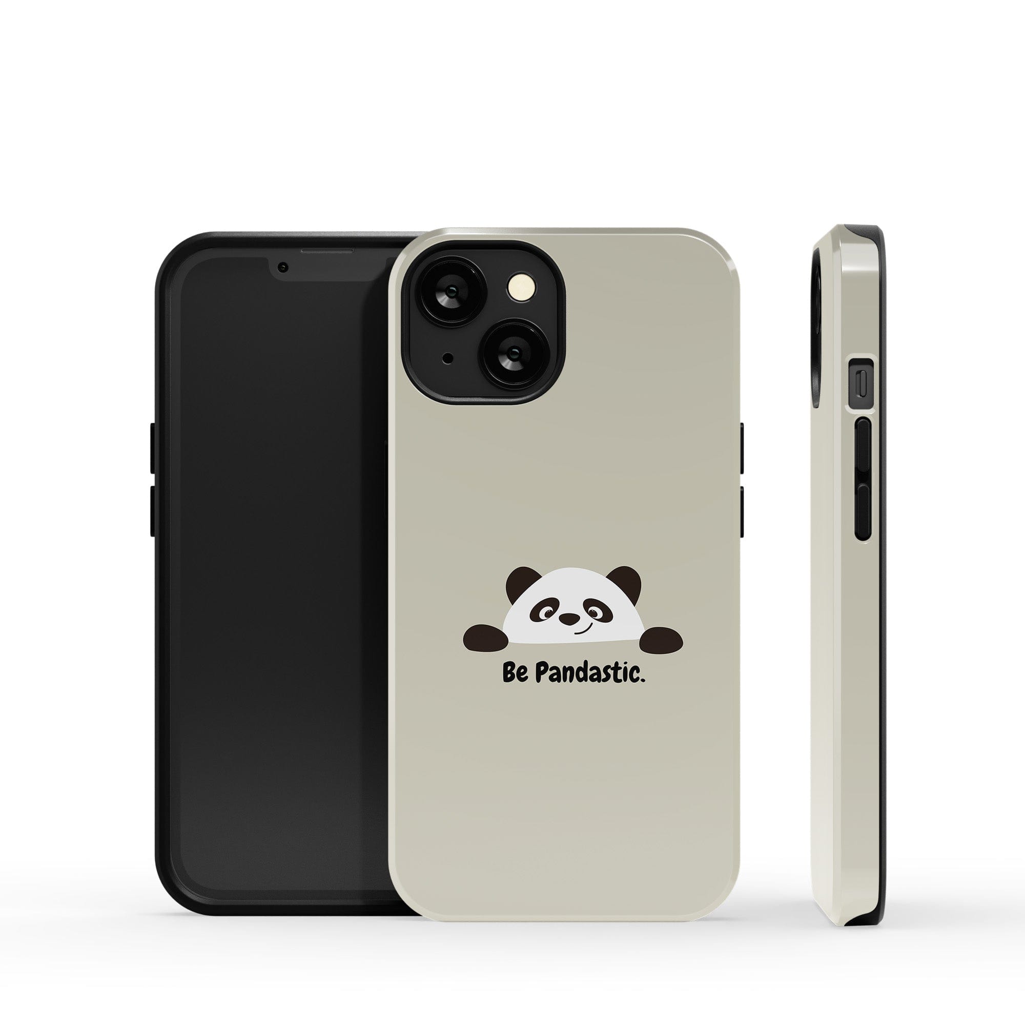 Be Pandatastic | Minimalistic Panda Case Tough for iPhone 12